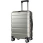 KROSER Hardside Expandable Carry On Luggage with Spinner Wheels & Built-in TSA Lock, Durable Suitcase Rolling Luggage with USB Port, Carry-On 20-Inch Champagne - color: Champagne