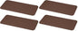 PATIKIL Felt Base Shaper, Bag Bottom Shaper Pad Purse Liner Board Insert Oval for Handbags Tote Crossbody Bag Backpack - color: Brown, size: 15x7 Inch (Pack of 2)