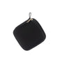 Mini Pouch for Organization, Soft Small Electronic Organizer Travel Storage Carrying Tech Bag Compatible with MagSafe Power Adapter, Laptop Accessories Cables, Cords, USB Drives, Earphones Black