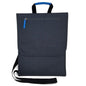 SO~MINE Airplane Pocket Organizer | Tray Table Cover | In Flight Seat Back Organizer Bag | Commuter Essential Travel Bag | Media Pouch For Flying | Travel Gift | Attaches To Luggage - color: Midnight Slate