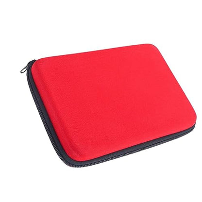 EVA Empty Mini Pouch First Aid Hard Case - Emergency Medical Kit for Camping & Outdoor (Red) - color: Red L