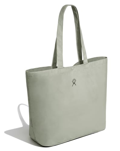 Hydro Flask Tote Bag - Everyday Reusable Travel Bag - Packable for Shopping & Grocery in 20L Agave Green - color: Agave