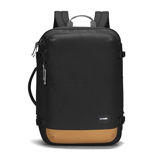 Pacsafe GO Anti Theft 34L Carry-on Backpack, Jet Black - color: Jet Black