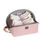 iN. Large Packing Organizer Bra Underwear Storage Bag Travel Lingerie Pouch Organizer Portable Grey