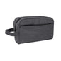 Travel Toiletry Bag - Durable Waterproof Material with Multi-Compartment Organization, Compact Size, Lightweight Portable Hanging Dopp Kit for Toiletries & Travel Accessories (black)