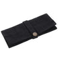 GALPADA Canvas Folding Watch Storage Bag, Travel Watch Organizer Pouch with Multifunctional Roll-up Design, Portable Foldable Jewelry Reel Packing Case for Men and Women
