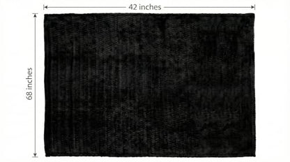 EverSnug Travel Blanket & Pillow 68x42 - Premium Ultra-Soft Microfleece 2 in 1 Compact & Packable Flight Blanket with Soft Bag Pillowcase, Hand Luggage Sleeve and Backpack Clip (Black) - color: Black