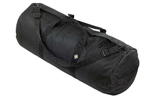 175L Extreme Duffel Bag, Heavy-Duty Gear Bag, 1050D Tuff Cloth, Diamond Ripstop, Reinforced Stitching - Black (18” x 42") - color: Black, size: 18” x 42" (175 Liters)
