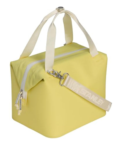 Stanley All Day Julienne Soft Cooler Bag and Lunch Box | Insulated Travel Bag with Zipper | BPA-Free - color: Daffodil, style: Mini