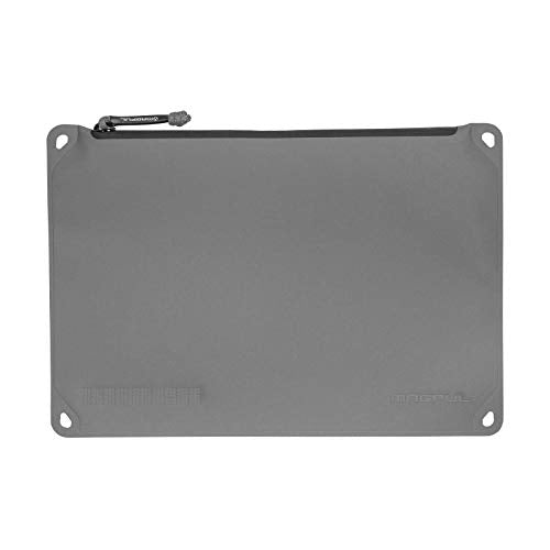 Magpul DAKA Pouch Zippered Tactical Range Tool and Gear Bag - color: Stealth Gray, size: Large (9" x 13")