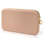 Sakolla Travel Zipper Makeup Brushes Bag Silicone Large Makeup Brush Holder Women Pouch Case for Daily, Work, Essentials（Khaki） - color: Large-Khaki