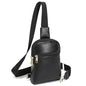 INICAT Anti Theft Crossbody Bags for Women Travel Small Sling Bag Fanny Packs Cross Body Purses Everyday - color: Rich Black Antitheft, size: Large