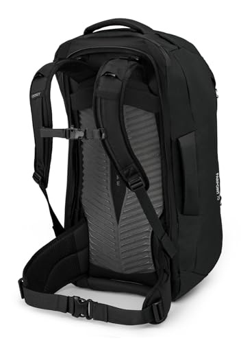 Osprey Farpoint 70L Men's Travel Backpack, Black - color: Black, size: 70L