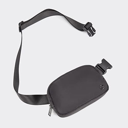 Pander Cross Body Fanny Pack for Women, Fashion Waist Packs, Crossbody Bags, Belt Bag with Adjustable Strap (Dim Grey). - color: Dim Grey
