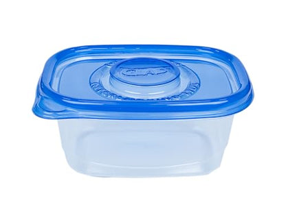 Glad GladWare Medium Rectangle Food Storage Containers with Lids, BPA Free Plastic for Soups Salads and Meal Prep, Airtight Leak Resistant, Microwave Dishwasher Freezer Safe, 24 Oz, 5 Count - 6 Pack - size: 24 oz - 30 Ct, style: Rectangle
