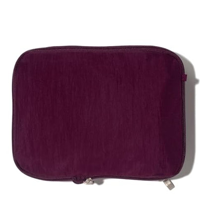 Baggallini Compression Cube 3-piece set - Lightweight Compression Packing Cubes for Travel - color: Mulberry