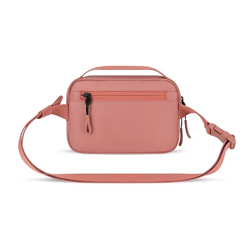 Sherpani Hyk, Small Sling Bag, 1L Belt Bag, Lightweight Travel Fanny Pack, Sling Crossbody Purse with RFID Blocking - color: Desert