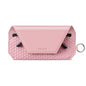 VULKIT Portable Leather Eye Glasses Case for Women & Men, Slim Sunglass Case, Unisex Eyeglass Case - color: Blush Pink
