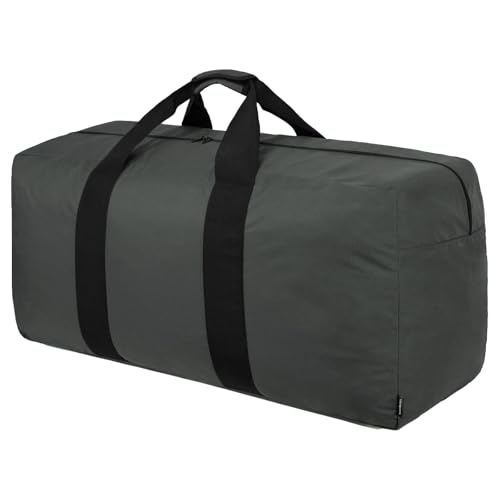 Vorspack Extra Large Duffle Bag for Travel - 150L Duffel Bag for Men Gear Bag for Storage Foldable Weekender Bag for Overnight Camping - Grey - color: Grey, size: 150L