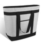 mosago Commercial Insulated Food Delivery Bag 39L, Heavy Duty Thermal Catering Tote with Zipper, Leakproof Hot & Cold Transport Bag for Restaurant & Professional Drivers, Grey - color: Gray