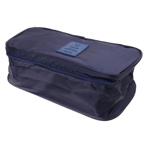 Bras Organizers Underwear Storage Bag Women Men Sock Cosmetics Clothes Pouches Multifunctional Bags Underwear Bag - color: Navy Blue