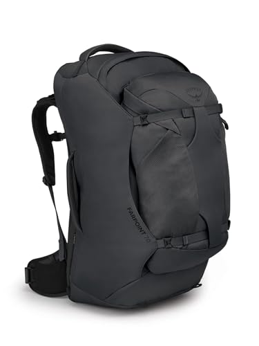 Osprey Farpoint 70L Men's Travel Backpack, Tunnel Vision Grey - color: Tunnel Vision Grey, size: 70L