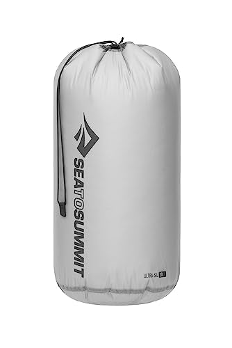 Sea to Summit Ultra-SIL Stuff Sack, Ultralight Outdoor and Travel Storage - color: HighRise Grey, style: 20 Liter