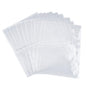 Clear Double-Sided Inner Pages for Jewelry Storage Book 6 Ring Binder 24 Sheets 96 Pockets Photocard Protector - color: Clear - Inner Pages (2 Slots + 24 Sheets)