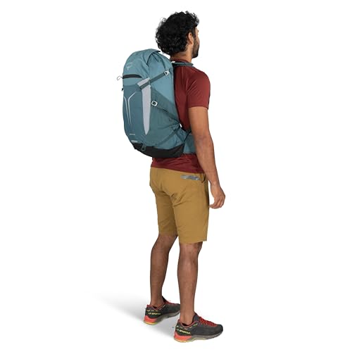 Osprey Sportlite 30L Lightweight Hiking Backpack for Men and Women - Everyday Hiking Bag - Travel Daypack, Raven Black - color: Raven Black, style: 30l