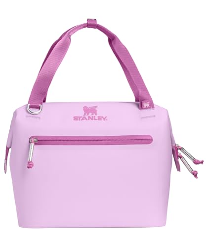 Stanley All Day Julienne Soft Cooler Bag and Lunch Box | Insulated Travel Bag with Zipper | BPA-Free - color: Soft Orchid, style: Mini