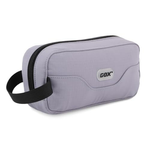 GOX Small Travel Toiletry Bag, Dopp Kit Case For Men, Multifunction Cosmetics Organizer Pouch (Lavender Purple) - color: Lavender Purple