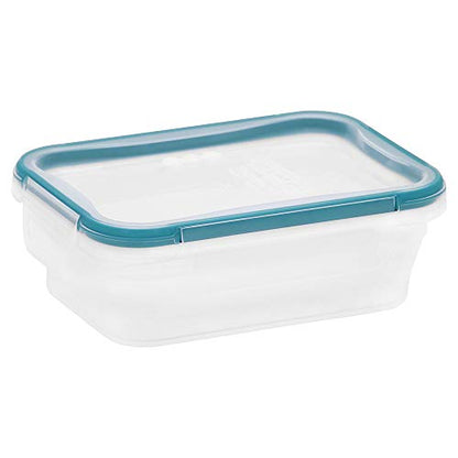 Snapware Plastic Total Solutions (5-Pack, 3 Cup) Food Storage Containers Set, Airtight & Leakproof Plastic Locking BPA-Free Lids Tupperware, Freezer Dishwasher Microwave Safe - size: 5 Pack, style: 3 Cup