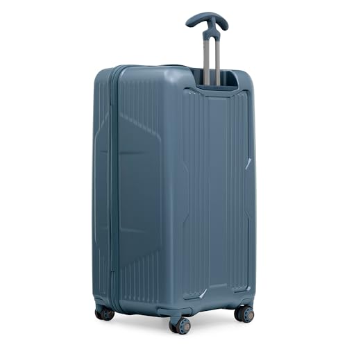 Traveler's Choice Ultimax II Polycarbonate Hardside Luggage with Spinner Wheels, Teal, 31-Inch Large Trunk - color: Teal, size: 31-Inch Large Trunk