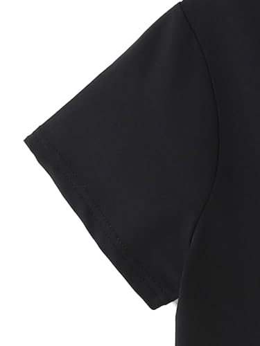 HONG HUI Women's Capri Pajama Sets Plus Size Sleepwear Top with Capri Pants 2 Piece Sleep Set - color: Cat-black, size: XX-Large
