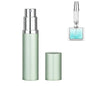 Refillable Perfume Atomizer Travel Bottle 5ml Leakproof Luxury Travel Perfume Refillable Bottle, Portable Fragrance Atomiser (Light Green) - color: Light Green