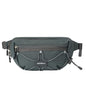 WATERFLY Lightweight Small Fanny Pack: 1.5L Mini Slim Crossbody Waist Belt Hip Bag with RFID Blocking, Anti-Theft & Water Resistant Pouch for Women Men Travel Hiking Running Walking EDC - color: Gray
