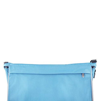 PICNIC TIME Beachcomber Portable Beach Mat - Soft Beach Lounger - Backpack Beach Chair & Tote, (Horizon Blue) - color: Horizon Blue