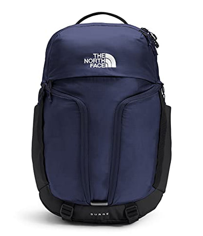 THE NORTH FACE Surge Commuter Laptop Backpack | Daypack With Water Repellent Finish, 16" Laptop Sleeve, Reflective Details - color: Tnf Navy/Tnf Black, size: One Size