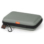 Gray-Green Hard Shell Carrying Case for External Hard Drive, Hard Disk, Power Bank, Charger, Cable, Cell Phone, Electronic Accessories - Larger Capacity Storage Pouch Shockproof Travel Case Bag - color: Gray-Green