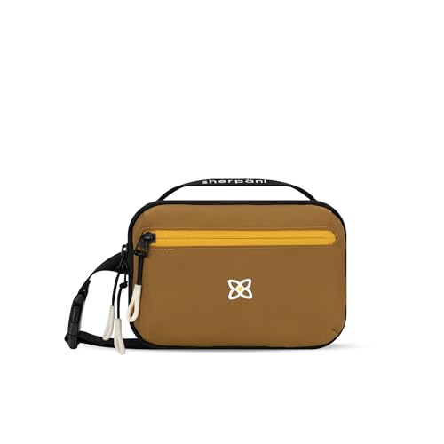 Sherpani Hyk, Small Sling Bag, 1L Belt Bag, Lightweight Travel Fanny Pack, Sling Crossbody Purse with RFID Blocking - color: Elmwood