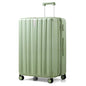 Hanke 29 Inch Expandable Checked Luggage Lightweight PC Hard Shell Luggage Suitcases with Wheels Travel Luggage Rolling Large Suitcase Travel Luggage Bag for Study Abroad.(Bamboo Green) - color: Bamboo Green, size: Expandable 29 Inch