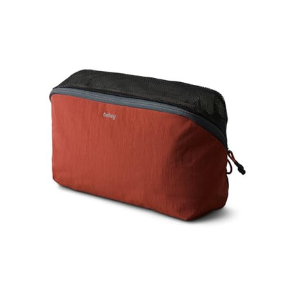 Bellroy Packing Cube 6L (Organizer Packing Pouch with Internal Zip Pocket and Durable, Lightweight Design) - Clay - color: Clay