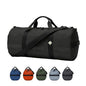 44L Daily Duffel Bag, Heavy-Duty Gear Bag, 1050D Tuff Cloth, Diamond Ripstop, Reinforced Stitching - Black (12" x 24") - color: Black, size: 12" x 24" (44 Liters)