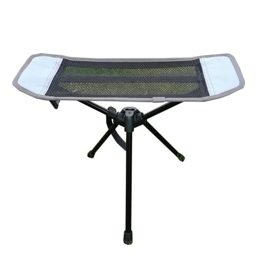 Portable Camping Chair Foot Rest Stool Lightweight Heavy Duty Folding Outdoor Picnic Beach Travel Fishing Backpacking,Durable 600D Oxford Cloth,Sturdy Aluminum Alloy Frame,with Carry Bag - color: Stool