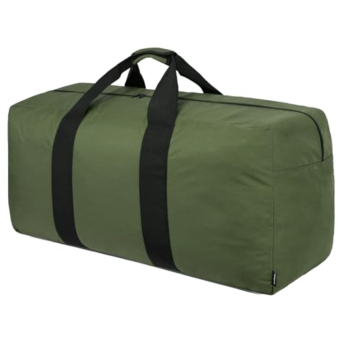 Vorspack Extra Large Duffle Bag for Travel - 150L Duffel Bag for Men Gear Bag for Storage Foldable Weekender Bag for Overnight Camping - Green - color: Green, size: 150L