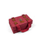 SplayTray: The Bag That Opens Into a Tray (Ruby, Small) - color: Ruby, size: Small
