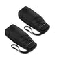 Mini Umbrella - Compact, Waterproof Travel Umbrella for Light Rain, Suitable for Women's Purse and Pocket - color: 02.Black-2Pack