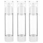 1.7OZ/50ML Clear Airless Pump Bottles, Lotion Dispenser Travel with Pump, Vacuum Plastic Travel Size Lotion Bottle for Foundation, Creams, Cosmetic(3 Pack) - size: 1.7 oz / 50 ml (3 pcs)