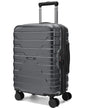 BAGSMART Carry On Luggage 22x14x9 Airline Approved with Spinner Wheels,Lightweight 20 Inch Luggage with TSA Lock,Expandable Hard Shell Carry On Suitcases for Men Women,Gray - color: Gray