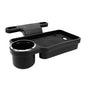 Car Cup Holder Tray, Detachable Eating Organizer Backseat Car Tray, Car Back Seat Organizer Foldable Desing, Automotive Accessories for Most Vehicles